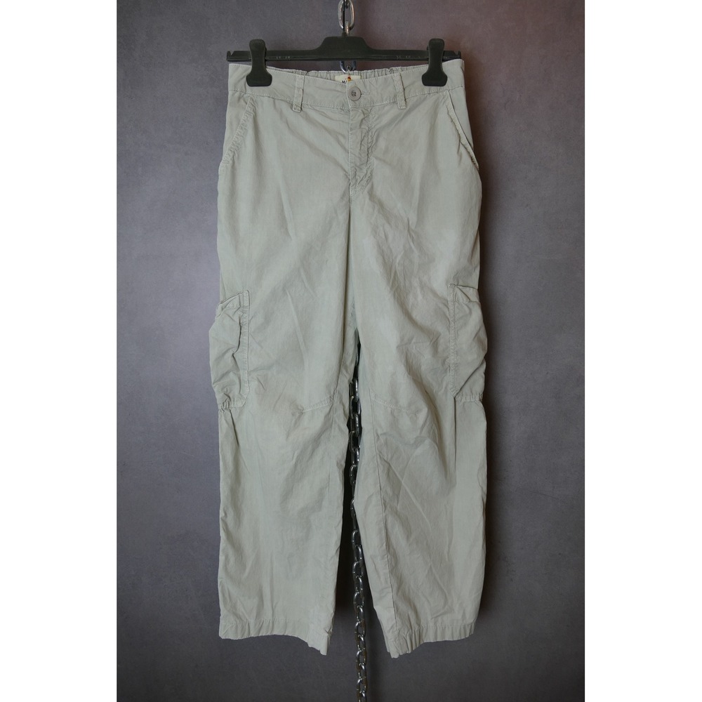 Marine Layer Cargo Cropped Pants‎ Khaki Casual Comfort Size 6
